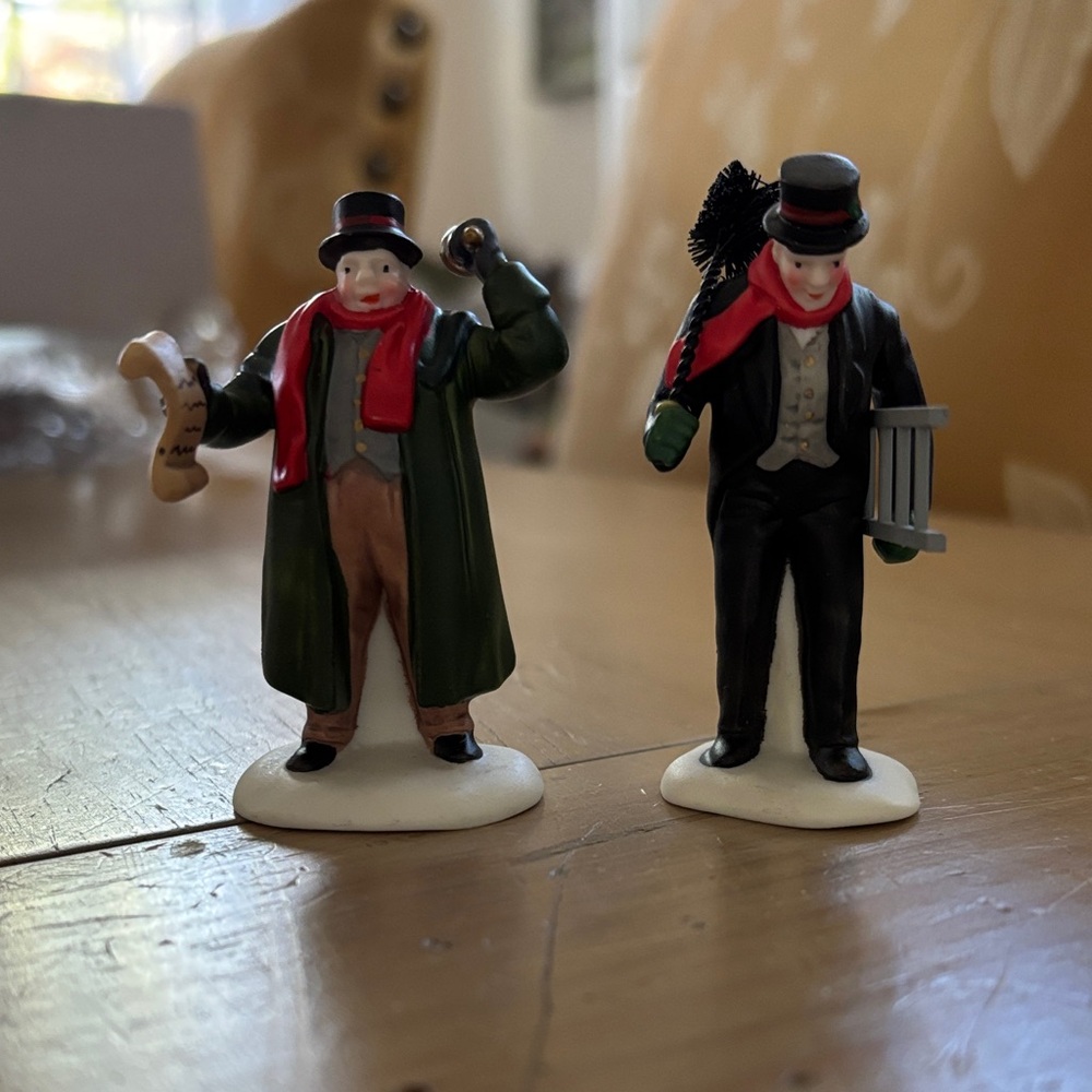 Department 56 Town Crier & Chimney Sweep